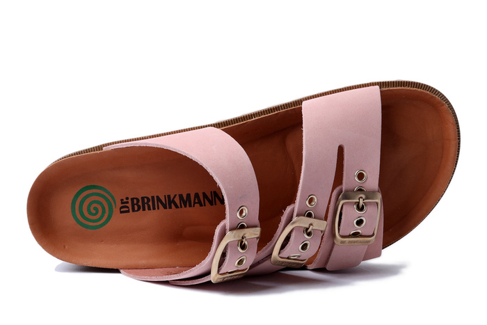 DR. BRINKMANN 700684-42 rose, klapki damskie