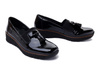 RIEKER 53751-00 black, półbuty/mokasyny damskie