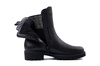 RIEKER REMONTE D8694-03 black combination, botki damskie