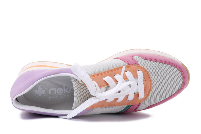 RIEKER N9303-90 multi, półbuty damskie