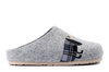 DR. BRINKMANN 320276-91 hellgrau, kapcie damskie