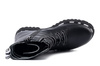 PIAZZA 960112-01 schwarz/zebra, trzewiki damskie
