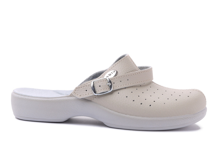 INBLU AE-04 002 beżowy, klapki damskie