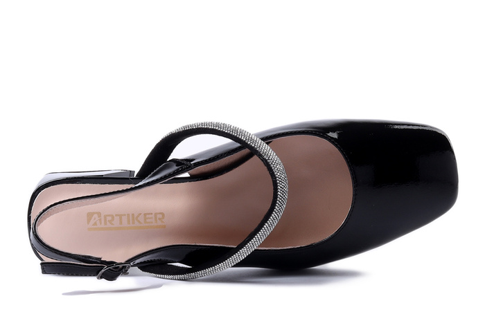 ARTIKER RELAKS 56C1206 czarny, czółenka damskie