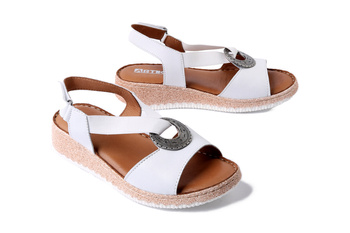 ARTIKER RELAKS 56C0895 biały, sandały damskie