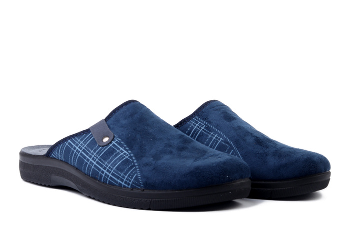 INBLU DG-17 004 granatowy, kapcie damskie