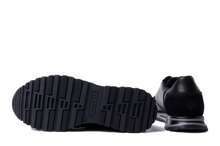 BUGATTI 331-AG805-1000 1000 black, półbuty męskie