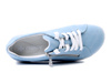RIEKER 42424-10 blue, półbuty damskie