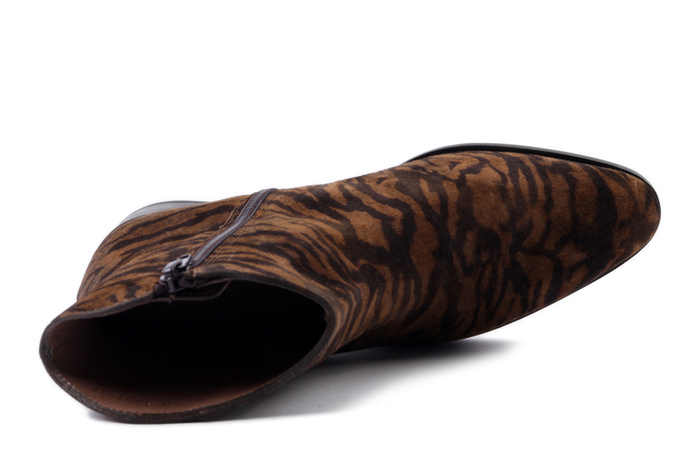 WONDERS D-1801 tabac, botki damskie