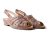 SUAVE 710231-08 beige, sandały damskie
