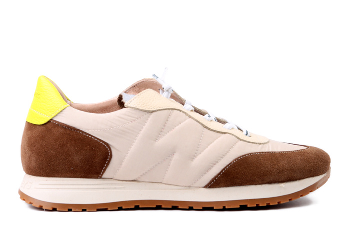 WONDERS A-4802 conac/taupe, półbuty damskie