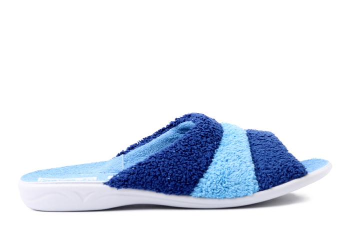 ADANEX 29958 SAK8WVV niebieski, kapcie damskie