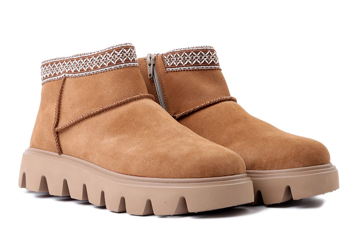 RIEKER W2074-24 brown, botki damskie