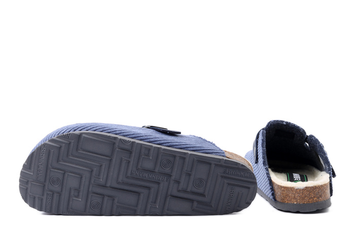 DR. BRINKMANN 320278-05 blau, kapcie damskie