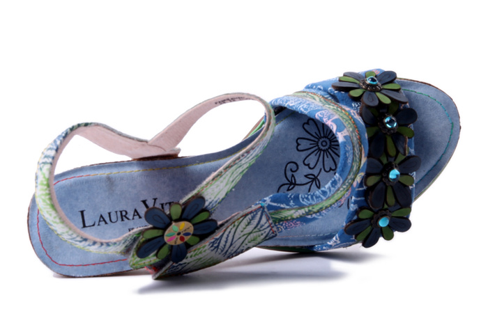 LAURA VITA 0006810 Fabuleuxo 12 jeans, sandały damskie