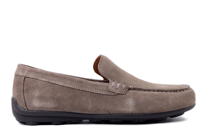 GEOX U55HYA 00022 C1018 U SPHERICA EC16 A SUEDE dove grey, półbuty męskie
