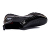 RIEKER 53794-01 black, botki/sztyblety damskie