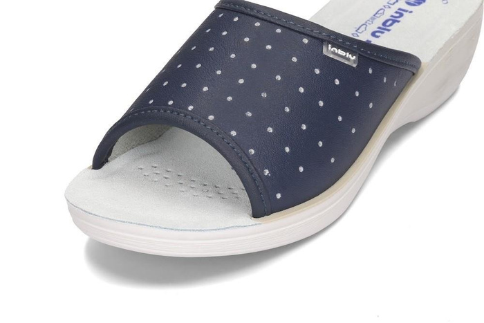 INBLU PL-45 004 granatowy, klapki profilaktyczne damskie