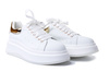 GOE NN2N4031 white/gold, półbuty damskie