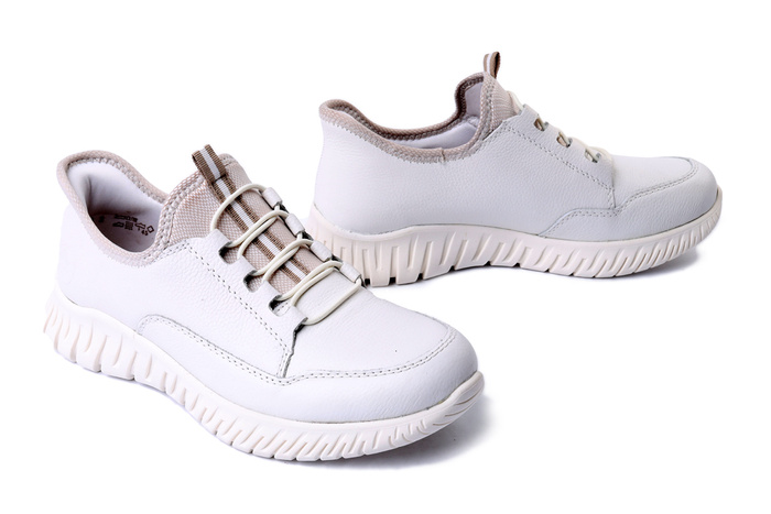 RIEKER M5357-80 white, półbuty damskie