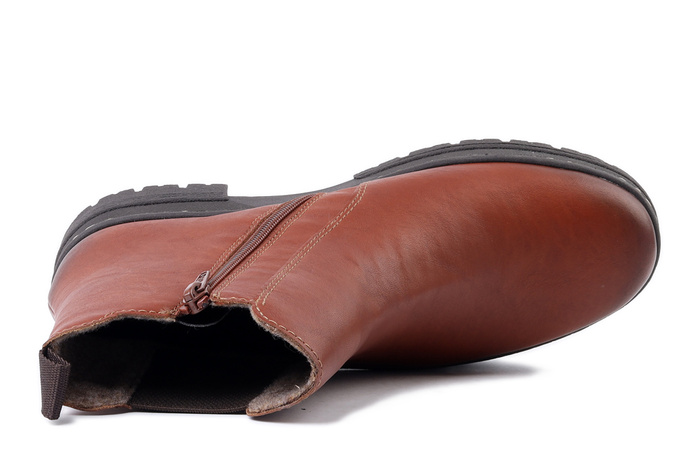 RIEKER 73892-24 brown, botki damskie