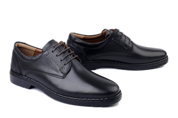 JOSEF SEIBEL 42801 860 100 Alastair 01 schwarz, półbuty męskie