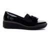 RIEKER 53751-00 black, półbuty/mokasyny damskie