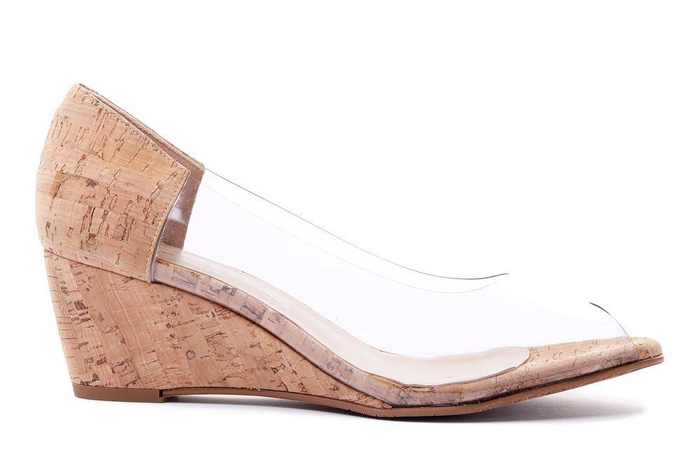 BRENDA ZARO T3100 beige, czółenka damskie