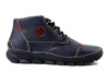 RIEKER 55002-14 blue, trzewiki damskie