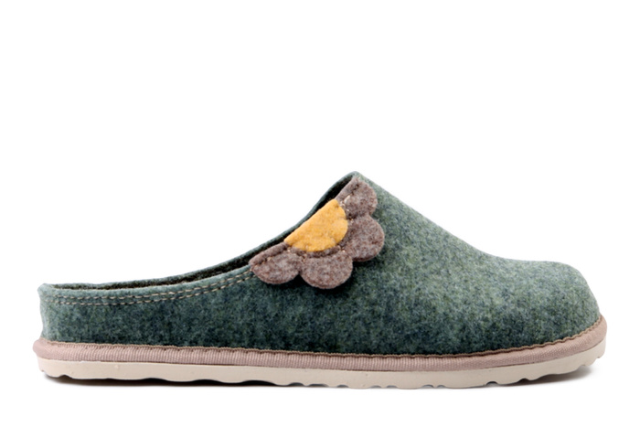 INBLU CS-43 068 zielony, kapcie damskie
