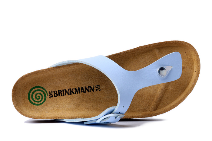 DR. BRINKMANN 700714-55 hellblau, klapki japonki damskie