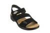 RIEKER 64573-00 black, sandały damskie