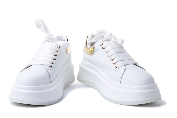 GOE NN2N4031 white/gold, półbuty damskie