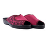 ADANEX 29652 308/1VVD burgund, kapcie damskie