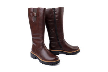 RIEKER 72694-25 brown, kozaki damskie