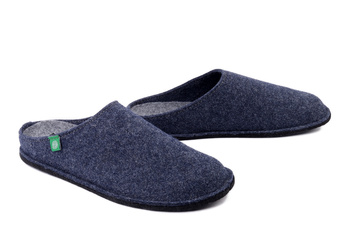 DR. BRINKMANN 220072-05 blau, kapcie męskie