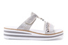 RIEKER V02M6-40 grey, klapki damskie