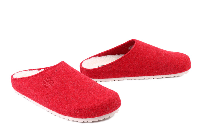 DR. BRINKMANN 320261-04 rot, kapcie damskie