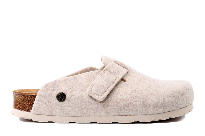 DR. BRINKMANN 320269-08 beige, kapcie damskie