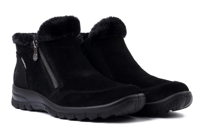 RIEKER TEX L7188-00 black, botki damskie