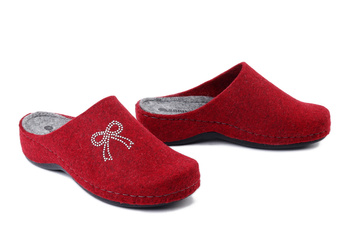 DR. BRINKMANN 320274-41 bordeaux, kapcie damskie