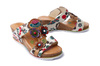 LAURA VITA BONITO 224 SD313-2 beige, sandały damskie