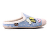 MANITU 320207-55 hellblau, kapcie damskie