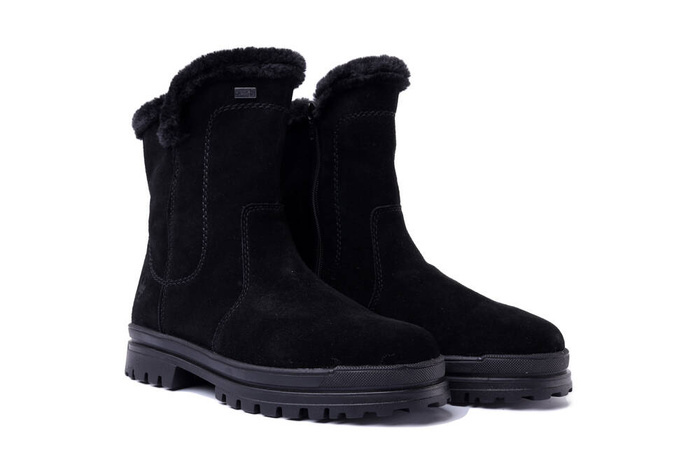 RIEKER TEX Z5454-00 black, botki damskie