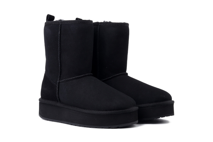 EMU AUSTRALIA W13190 Stinger Lo Flatform black, botki damskie