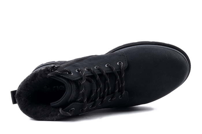 RIEKER TEX F7010-00 black, trzewiki męskie