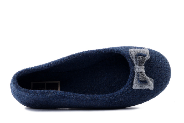 MANITU 340083-05 blue, kapcie damskie