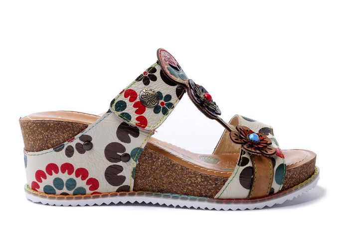 LAURA VITA BONITO 224 SD313-2 beige, sandały damskie