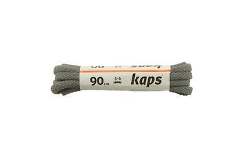 KAPS sznurowadła 90 cm 09_090_200_0084 ciemny popiel, sznurowadła bawełniane, okrągłe