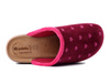 INBLU CT-40 016 bordowy, kapcie damskie